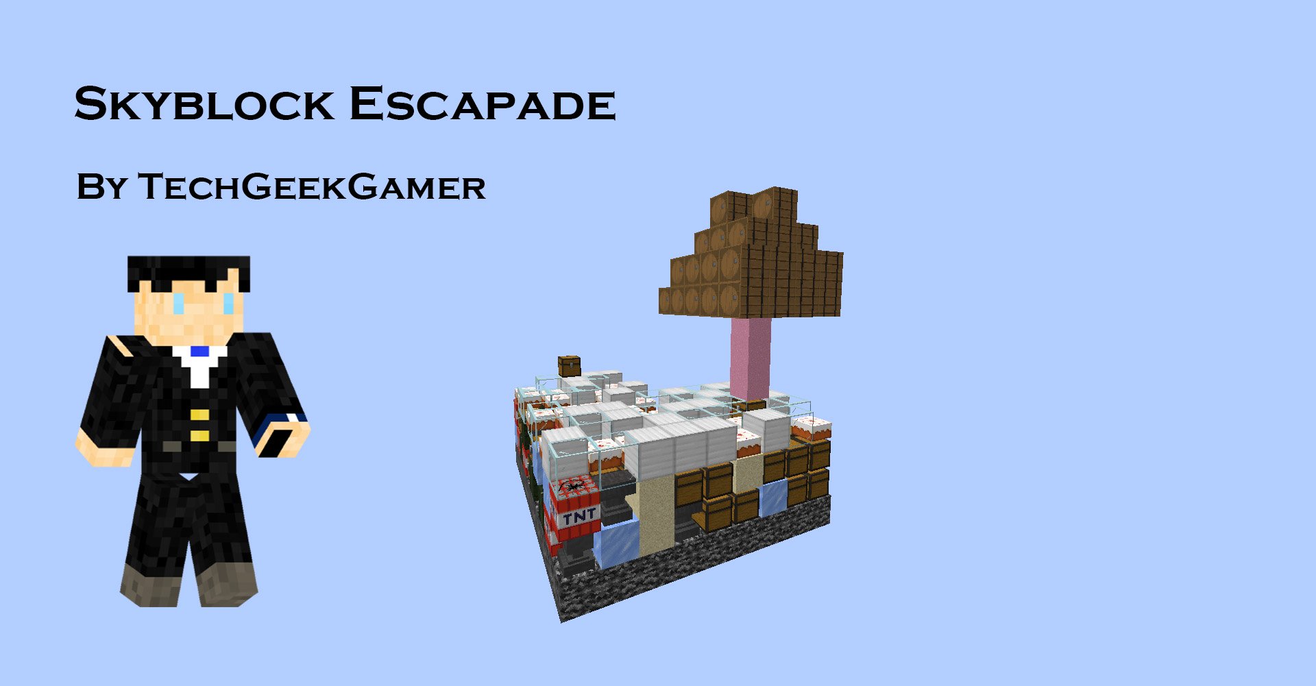 Télécharger SkyBlock Escapade pour Minecraft 1.14.4